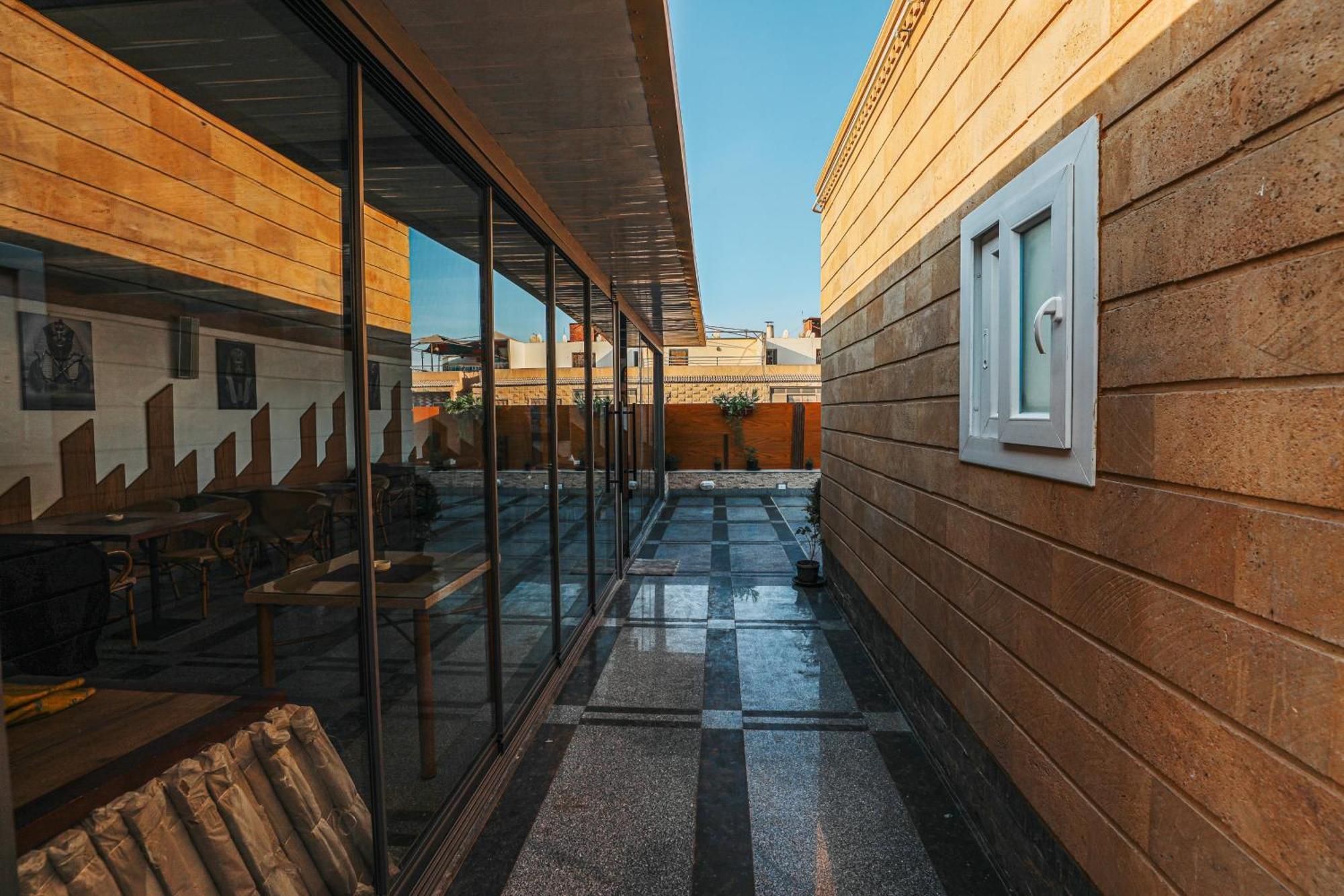 Sultan Pyramids View Inn Kafret el-Gabal Exterior foto